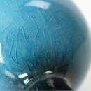 Vase, blau, 10 cm hoch