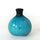 Vase, blau, 10 cm hoch