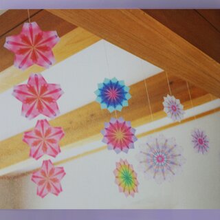 Nakamura: Translucent Origami, Fenstersterne