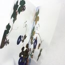 Sichtfolie Blumen & Vögel, Asagao 22 x 15,5 cm