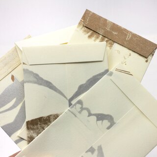 5 Mini-Umschl�ge Kranich