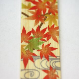 Lesezeichen aus Bambus, Ahorn & Ginko
