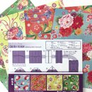 Washi Chiyogami Elegance 15 cm, mit 2 Anleitungen