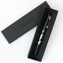 Fudepen, Pinselstift Kraniche, mit Lackgehäuse