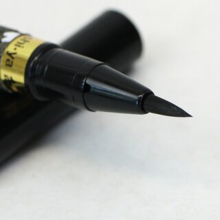 Fudepen, Pinselstift Kirschblten rosa-schwarz