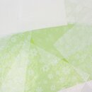 Glassine Origami White-Mix Flower, 4 Muster, 15 cm