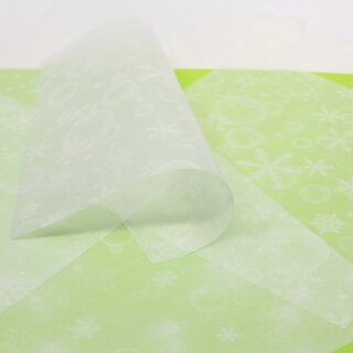Glassine Origami White-Mix Snow, 4 Muster, 15 cm