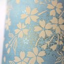 Teedose Sakura hellblau, 100 g, mit Metalldeckel