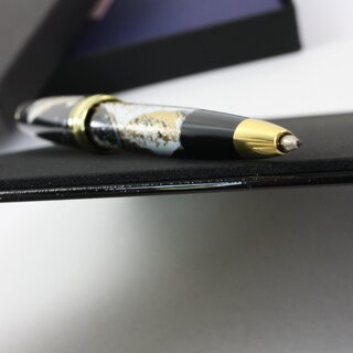 Lack-Kugelschreiber mit Mousepad