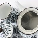 Teeset Arita, Kanne mit 2 Bechern