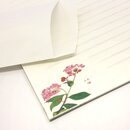 Briefpapierset Blumen & Blätter
