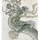 Wandbehang Drache 45 x 120 cm, Drachenball-Motiv