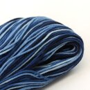 Garn für Sashiko, mehrfarbig blau, 100 m