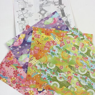 Double Color Origami Komon 15 cm