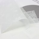 Glassine Origami White Color, Snow Flakes