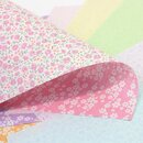 Double Color Origami Reversible Chiyogami Blüten 15cm