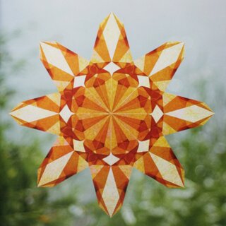 Guret: Zauberhafte Fenstersterne aus Seidenpapier