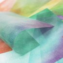 Glassine Origami Shibori, 20 Blatt in 4 Farbkombinationen
