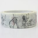 Washitape Chojujinbutsu Giga 1,5 cm x 7 m