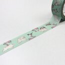 Washitape Hundchen 1,5 cm x 7 m