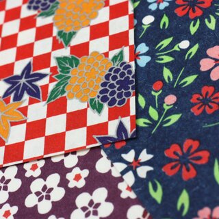 Yuzen-Chiyogami Flower 7,5cm
