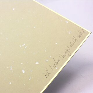 Kalligrafie Kimi ga dai suki (ich mag dich sehr), 21 x 18 cm, Einzelst�ck