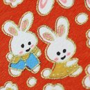 Washi mit Hasenmuster 15 cm