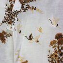 Kimono - Yukata Chrysantheme weiß