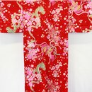 Kimono - Yukata "Dragon & Phönix" rot
