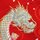 Kimono - Yukata "Dragon & Phönix" rot