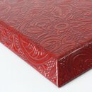 Stifteablage, Schreibtischtablett Urushi 20,5 x 12 cm, rot