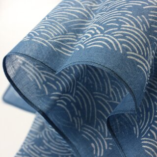 Taschentuch Nami 58 x 58 cm, japanisches Batisttuch