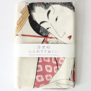 Tenugui/Handtuch Kirschbl�ten & F�cher 32 x 89 cm