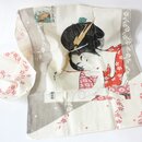 Tenugui/Handtuch Kirschblüten & Fächer 32 x 89 cm