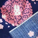 Furoshiki Marigikura Usagi 90 x 90 cm