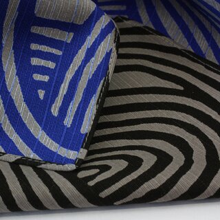 Furoshiki Musubi 48 x 48 cm grau-k�nigsblau