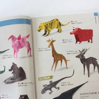 Fukui: Realistisches Origami, Tierfaltungen