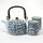 Teeservice Arita Wildblumen, Dobin mit 2 Bechern