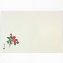 10 Papiertischsets Heckenrose 39 x 26,5 cm