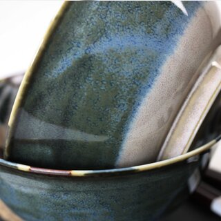 Sch�ssel Duo Kariyushi 15 cm �, mit Essst�bchen