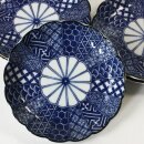 Teller Shonzui blau 5er Set, 16 cm Ø
