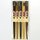 Essstäbchenset Gomoku 5 Paare aus 5 Holzsorten