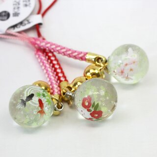 Strap Acrylkugel Goldfisch, H�schen und andere Motive