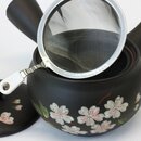 Grünteekanne Kyusu Sakura dunkel 380 ml