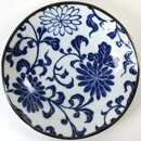 Teller Kiku Karakusa blau, 16,5 cm Ø