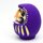 Daruma 11 cm, violett, handbemalt
