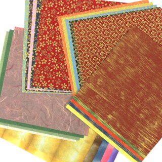 Assorted Washi 15 cm, 5 Sorten im Mustermix