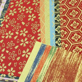 Assorted Washi 15 cm, 5 Sorten im Mustermix