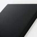 Tablett rechteckig, schwarz, 25 x 18 cm