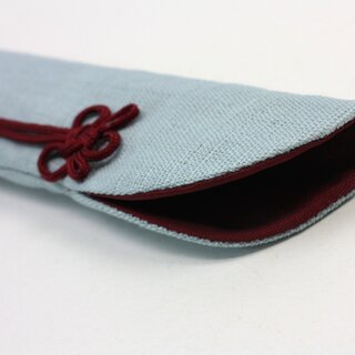 F�cheretui jeansblau 22 cm